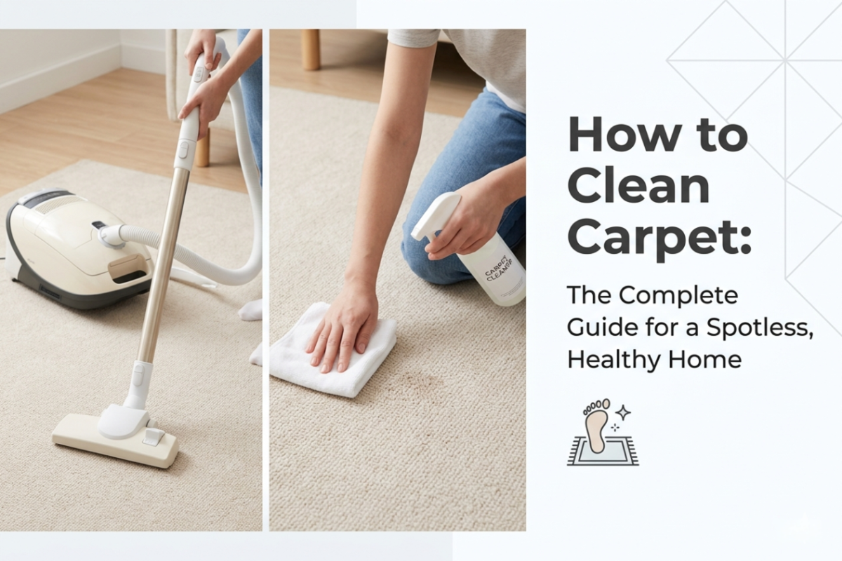 How to Clean Carpet at Home: Easy and Effective Methods – SAJAVAT HOME