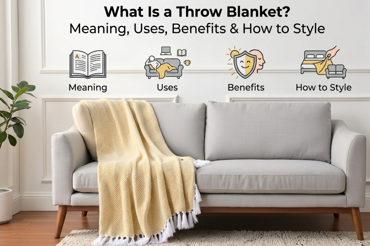 What Is a Throw Blanket? Meaning, Uses, Benefits and How to Style ...