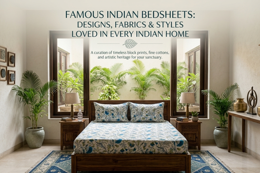 famous indian bedsheet