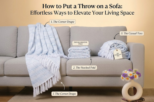 How to Put a Throw on a Sofa