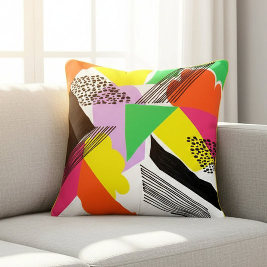 Multicolor Cushion Cover