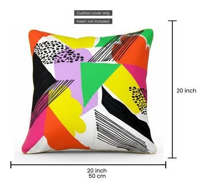 Multicolor Cushion Cover 20"x20"