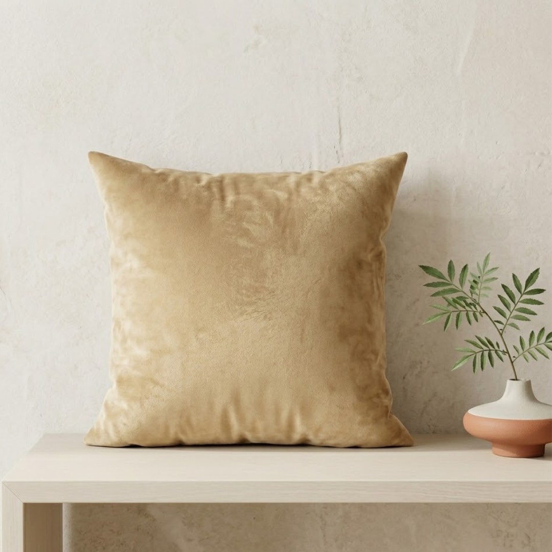 Light Orange Cushion Cover