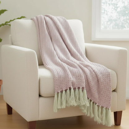 Baby Pink All-Season Throw