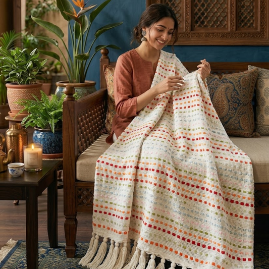 Parchment Multi Throw