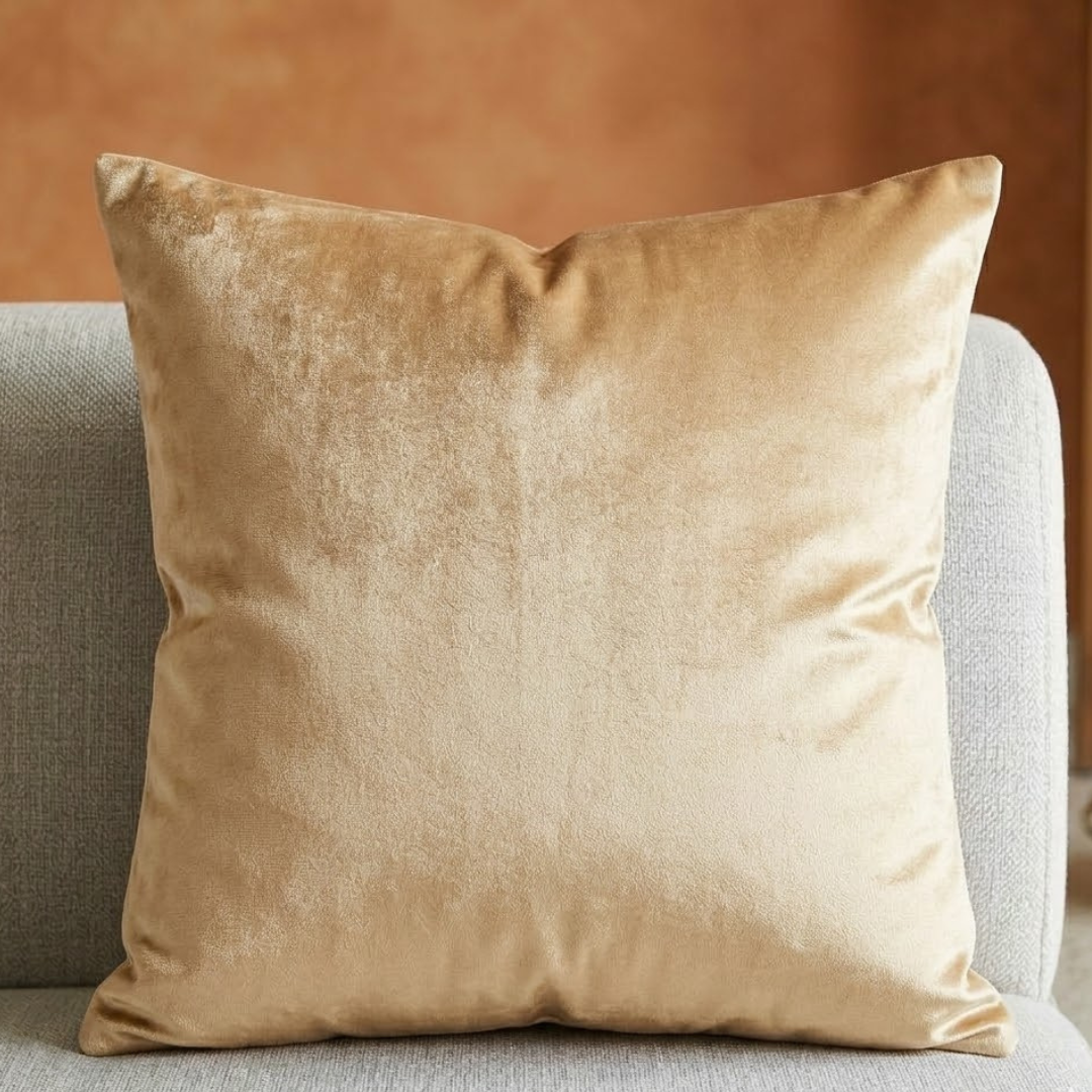 Light Orange Cushion Cover