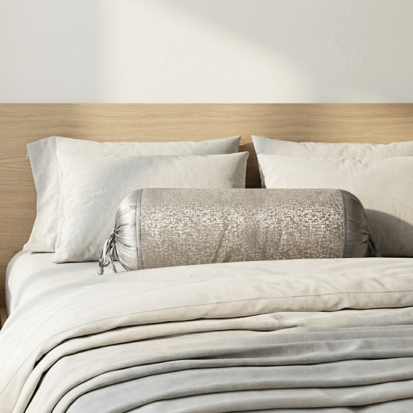 Steel Grey Bolster Cover