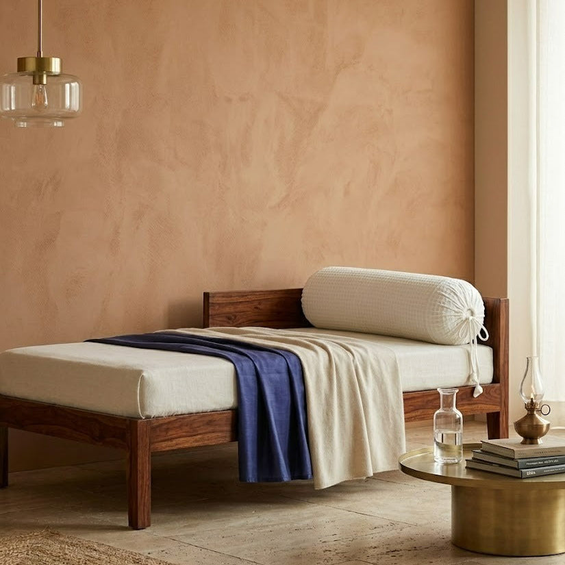 White Bolster Cover
