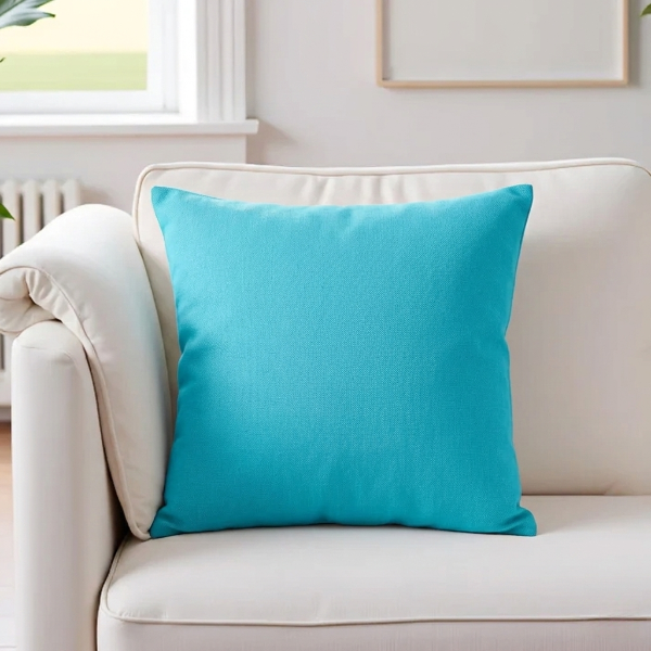 Turquoise Blue Cushion Cover