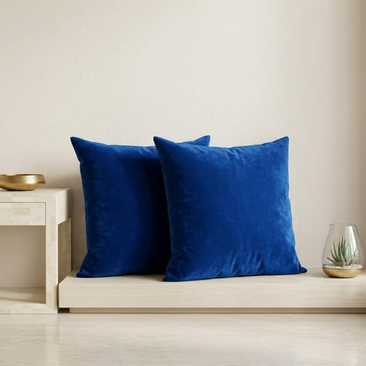Royal Blue Cushion Cover Set of 2