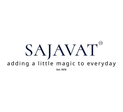 Beige & Blue Cushion Cover 14"x26"