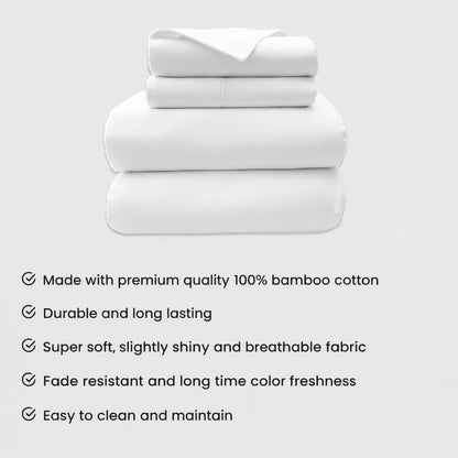 White Cotton Bedsheet