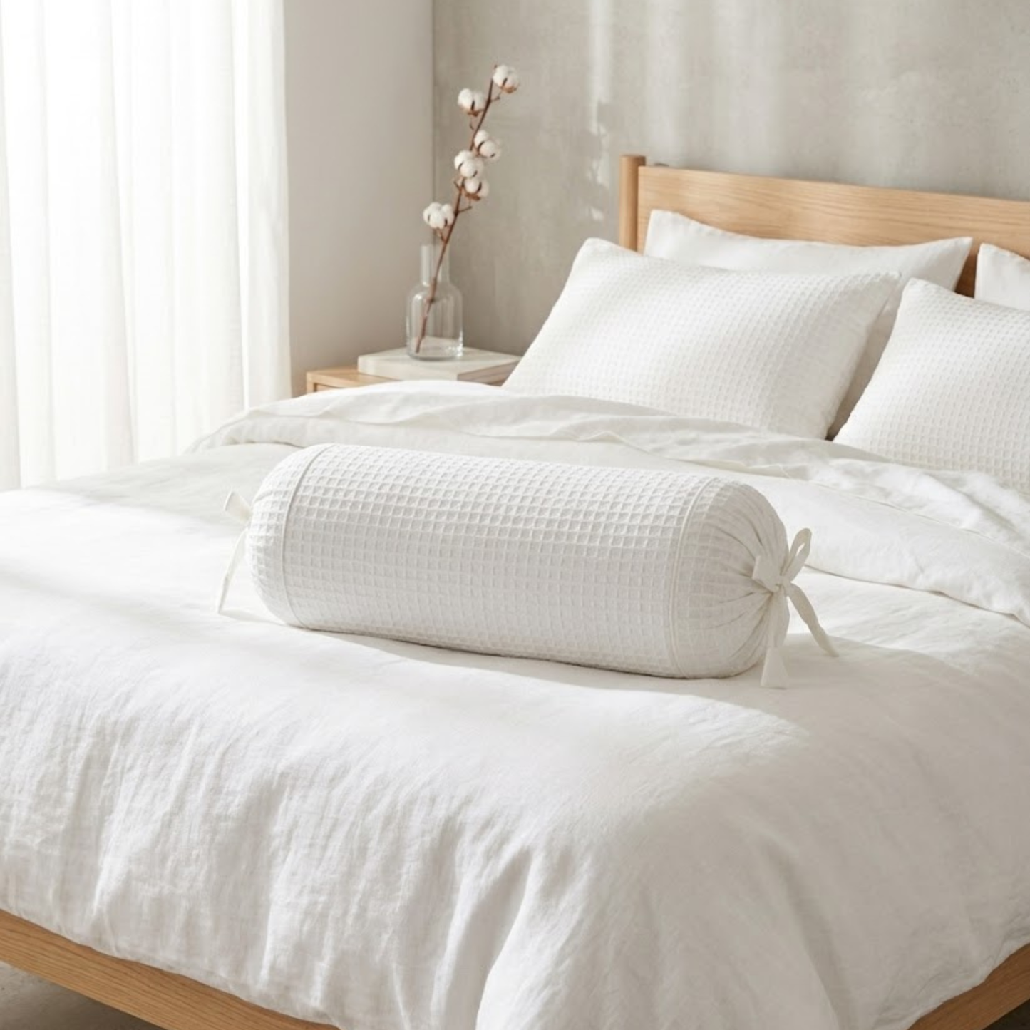Red Multi Bolster Cover