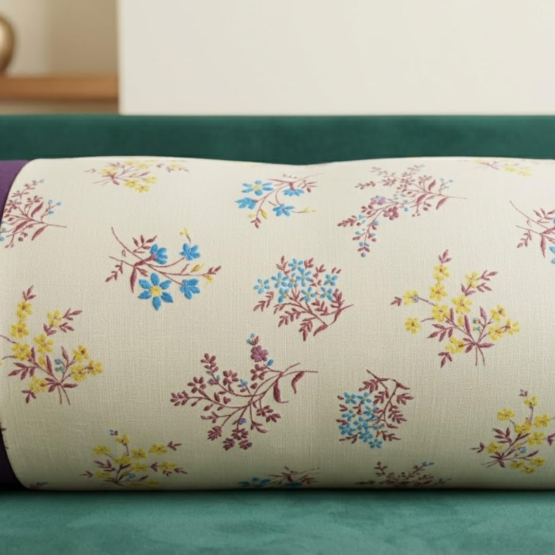 Red Multi Bolster Cover