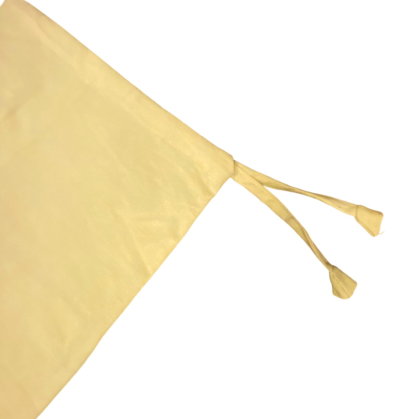 Pure Cotton Yellow Bolster Cover