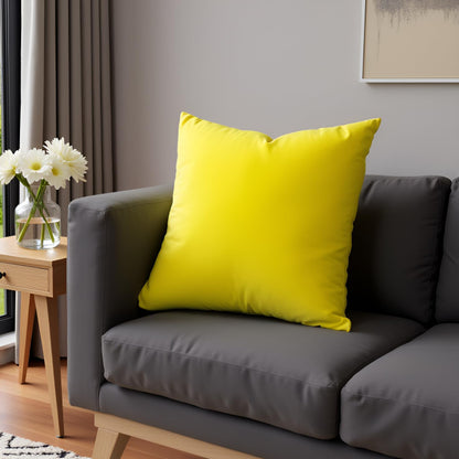 Yellow Cushion Cover 18"x18"