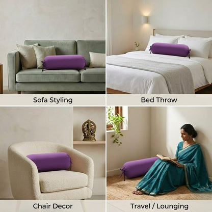 Red Multi Bolster Cover
