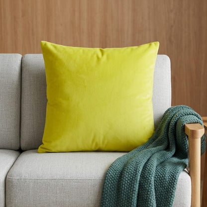 Yellow Cushion Cover Set of 2