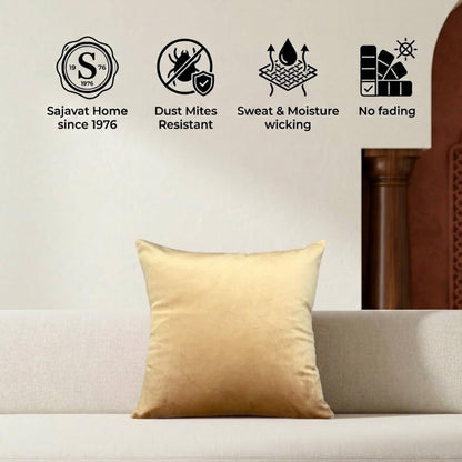 Light Orange Cushion Cover Set of 2