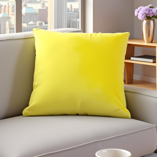 Yellow Cushion Cover 18"x18"