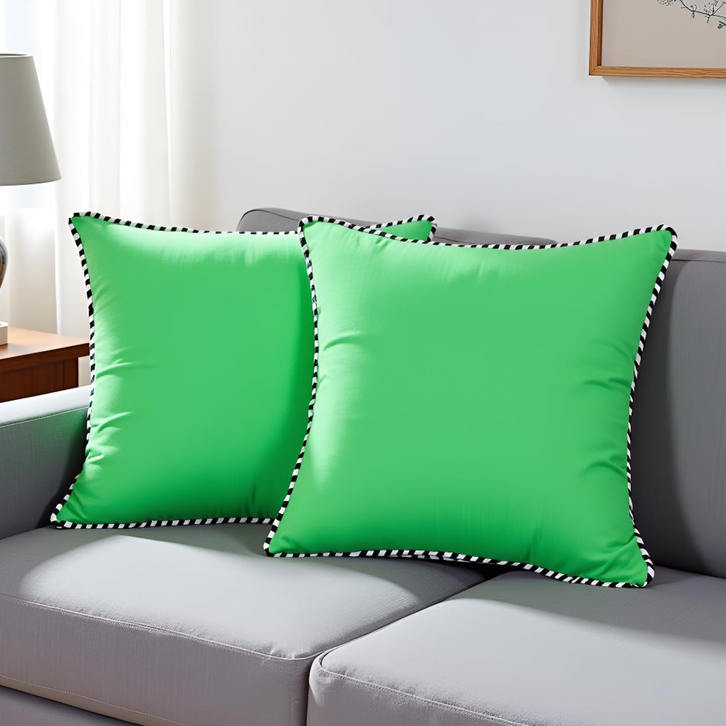Green Cushion Cover 22"x22"