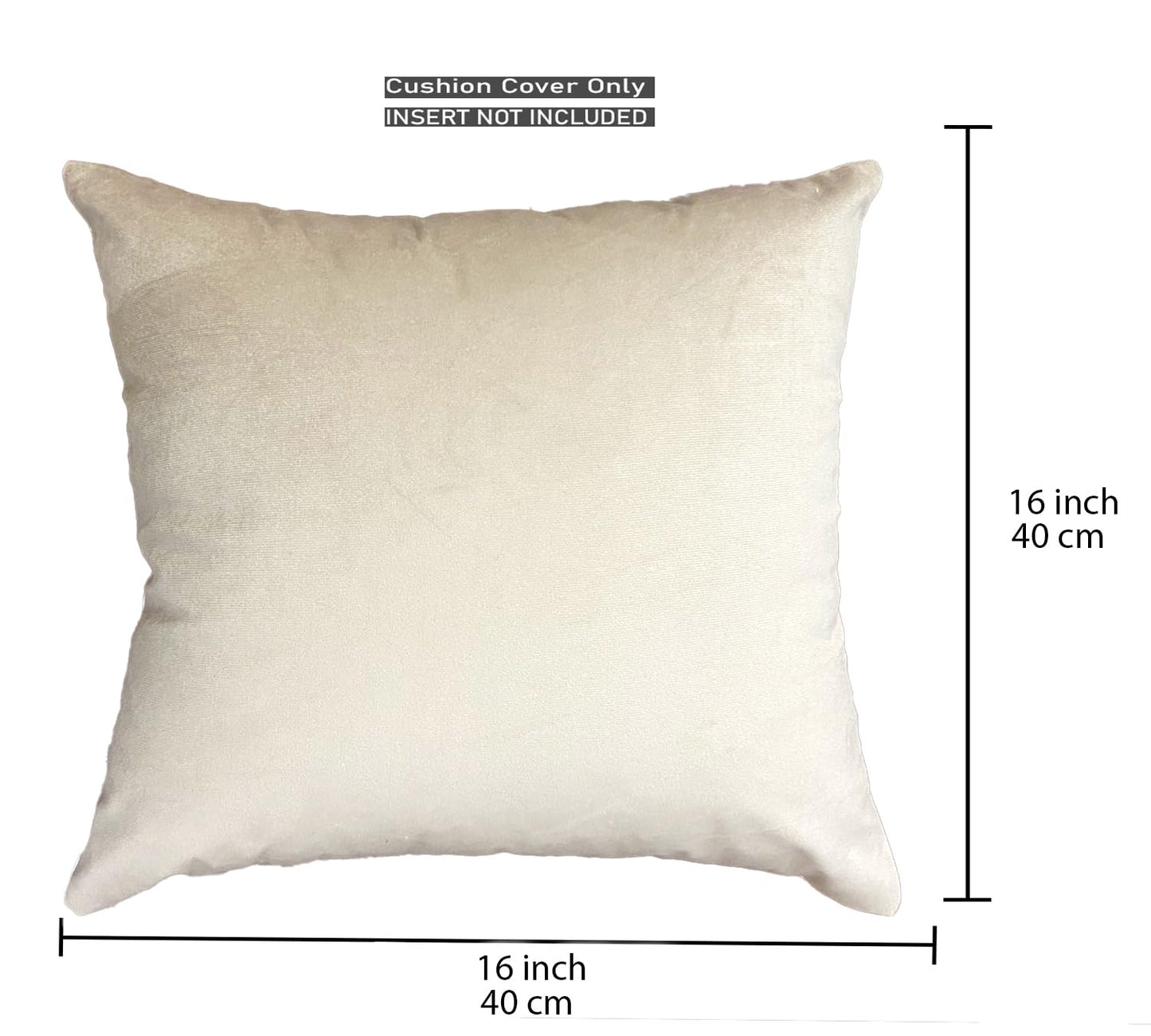 Cream Cushion Covers Set of 2