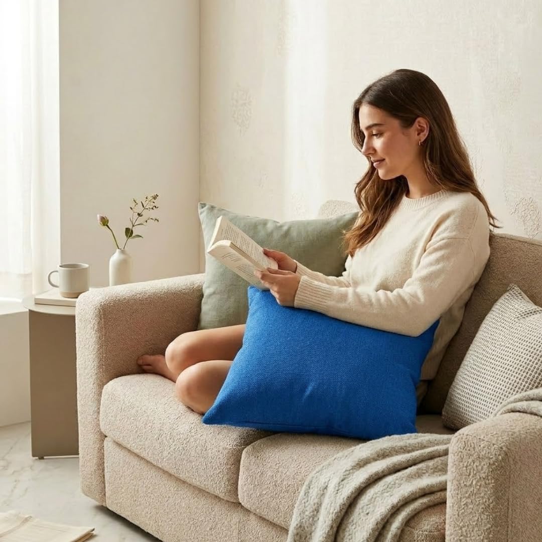 Royal Blue Cushion Cover Set of 2