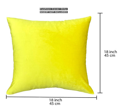Yellow Cushion Cover 18"x18"