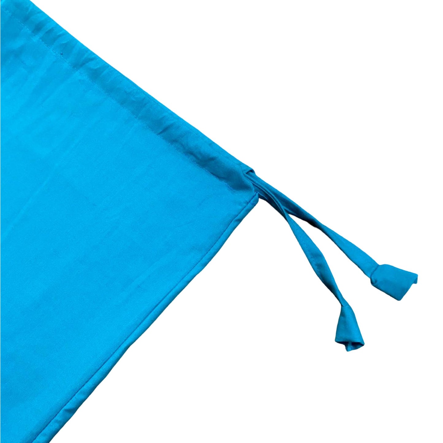 Sky Blue Cotton Bolster Cover