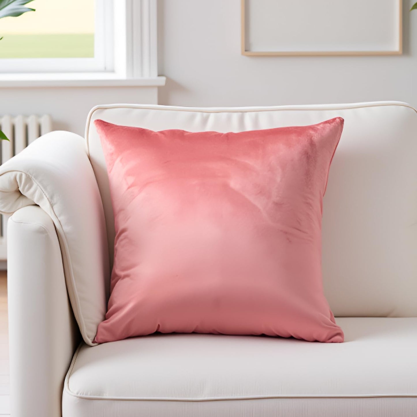 Light Pink Cushion Cover 18"x18"