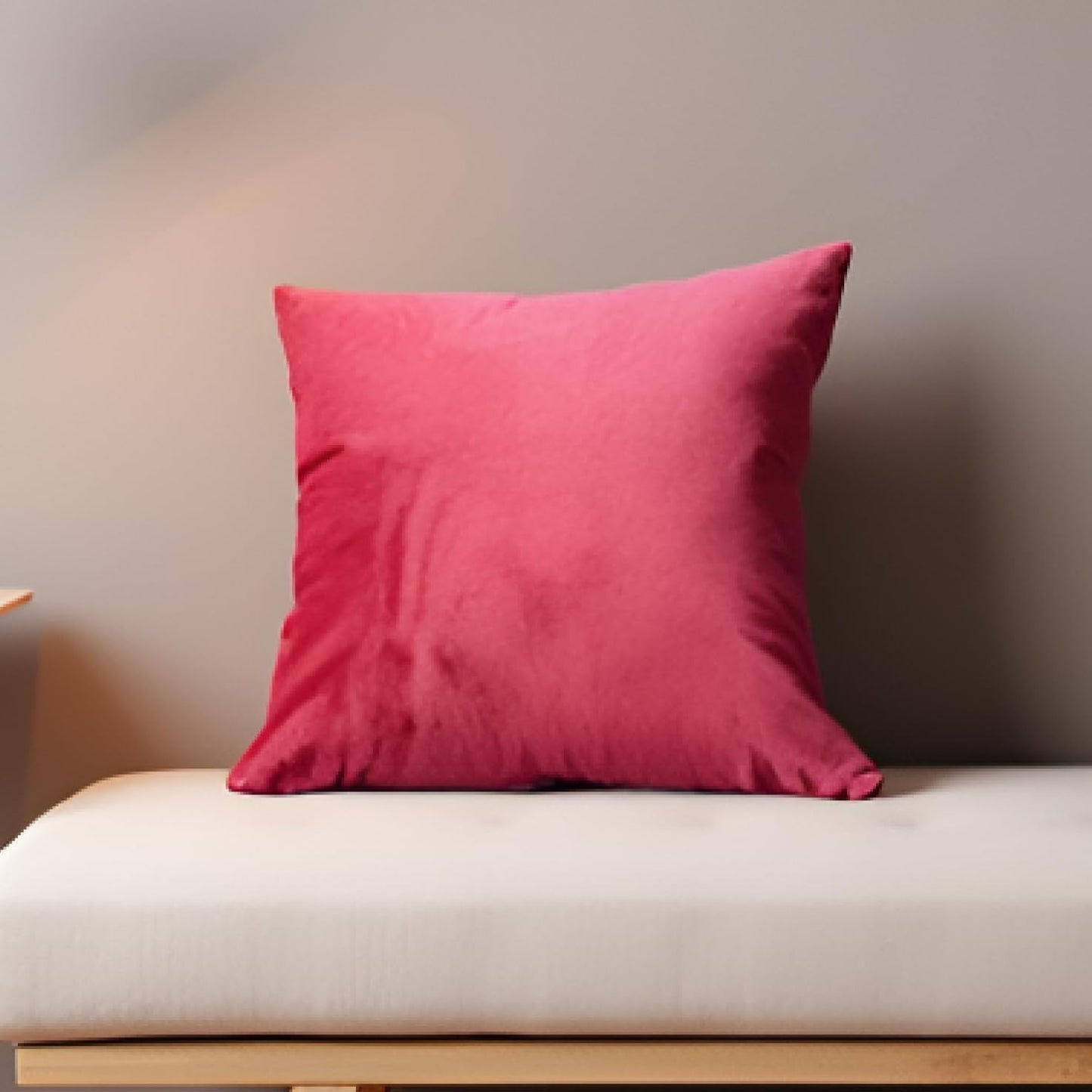 Dark Pink Cushion Cover 18"x18"