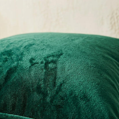 Green Cushion Cover Set of 2