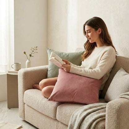 Light Pink Cushion Cover Set of 2