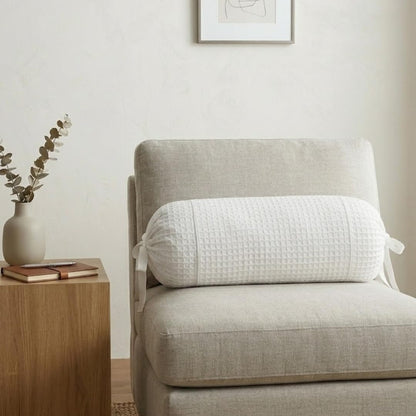 White Bolster Cover