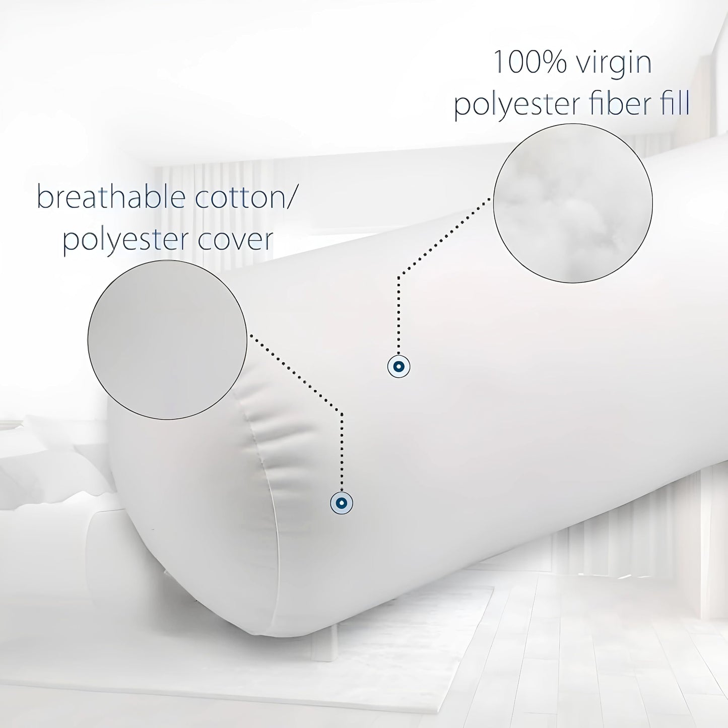 Bolster Filler 15x30 Inches