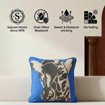 Black & Blue Covers Set of 2
