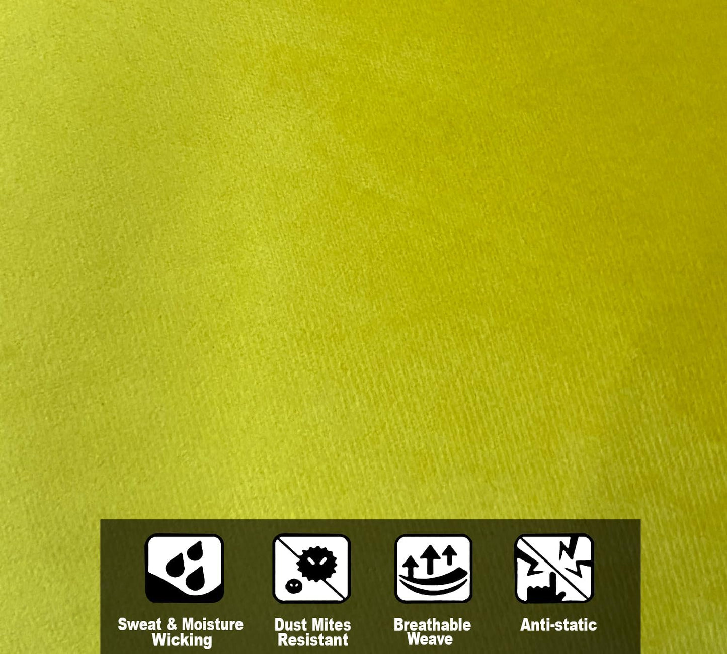 Yellow Cushion Cover 18"x18"