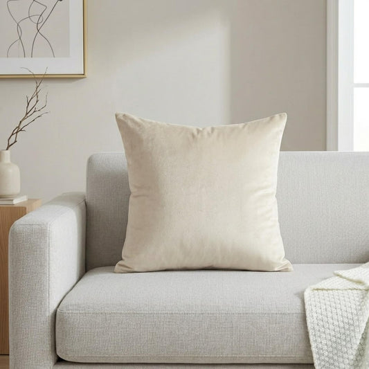 Cream Cushion Covers Set of 2