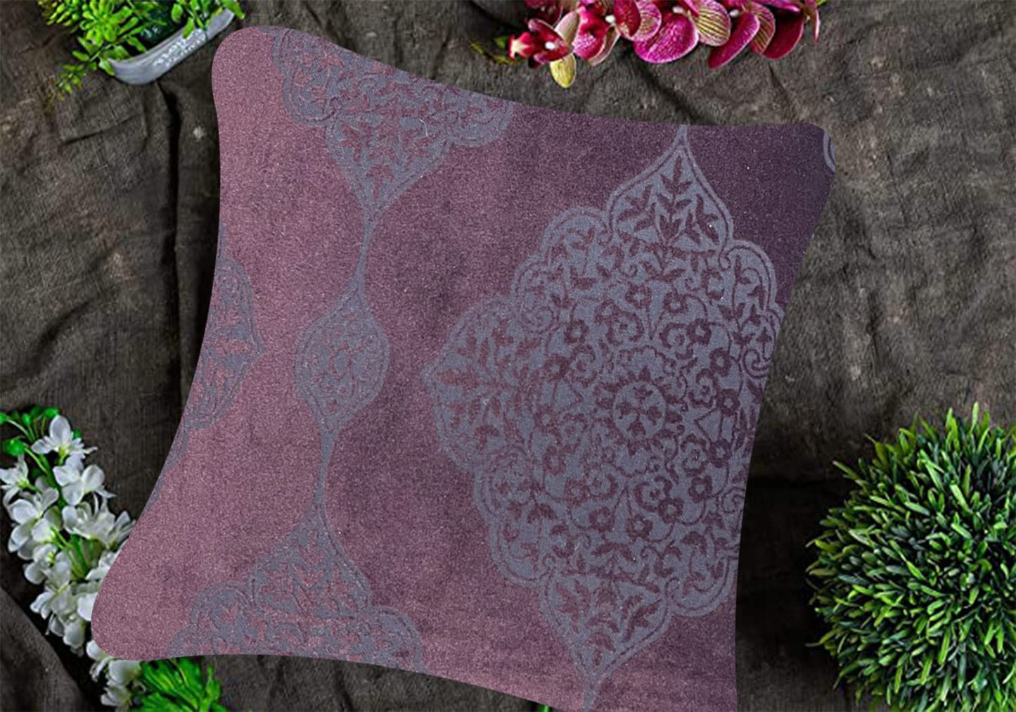 Purple Cushion Cover 18"x18"