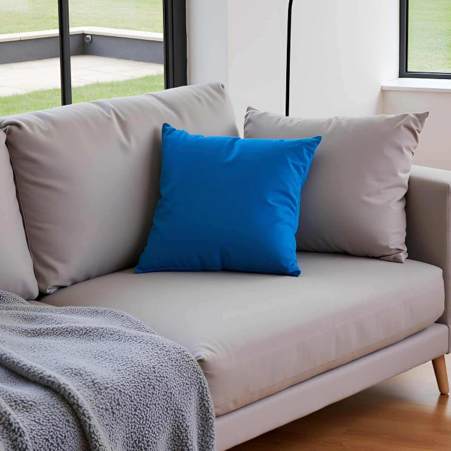 Blue Velvet Cushion Cover 18"x18"