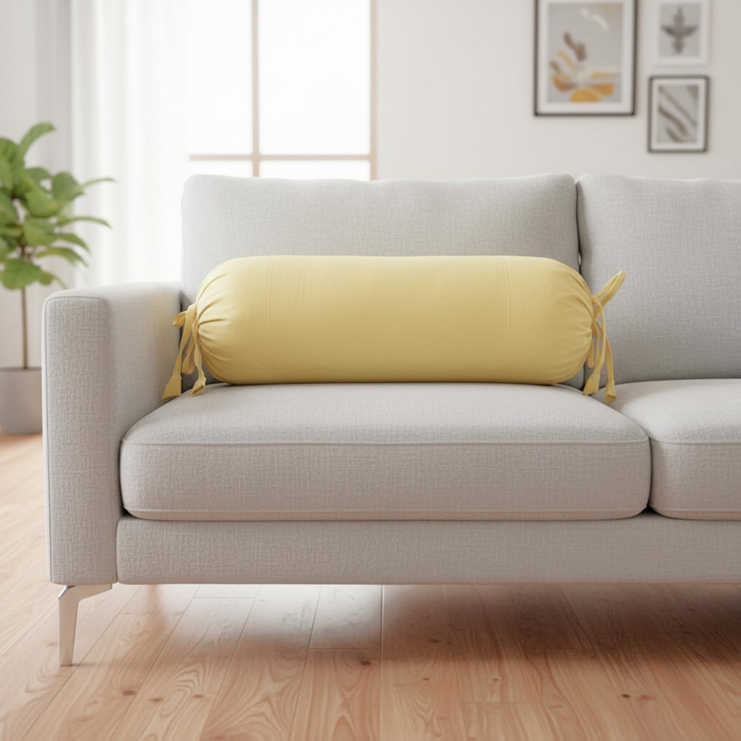 Yellow Bolster Cover