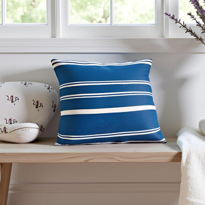 Blue Cushion Cover 18"x18"