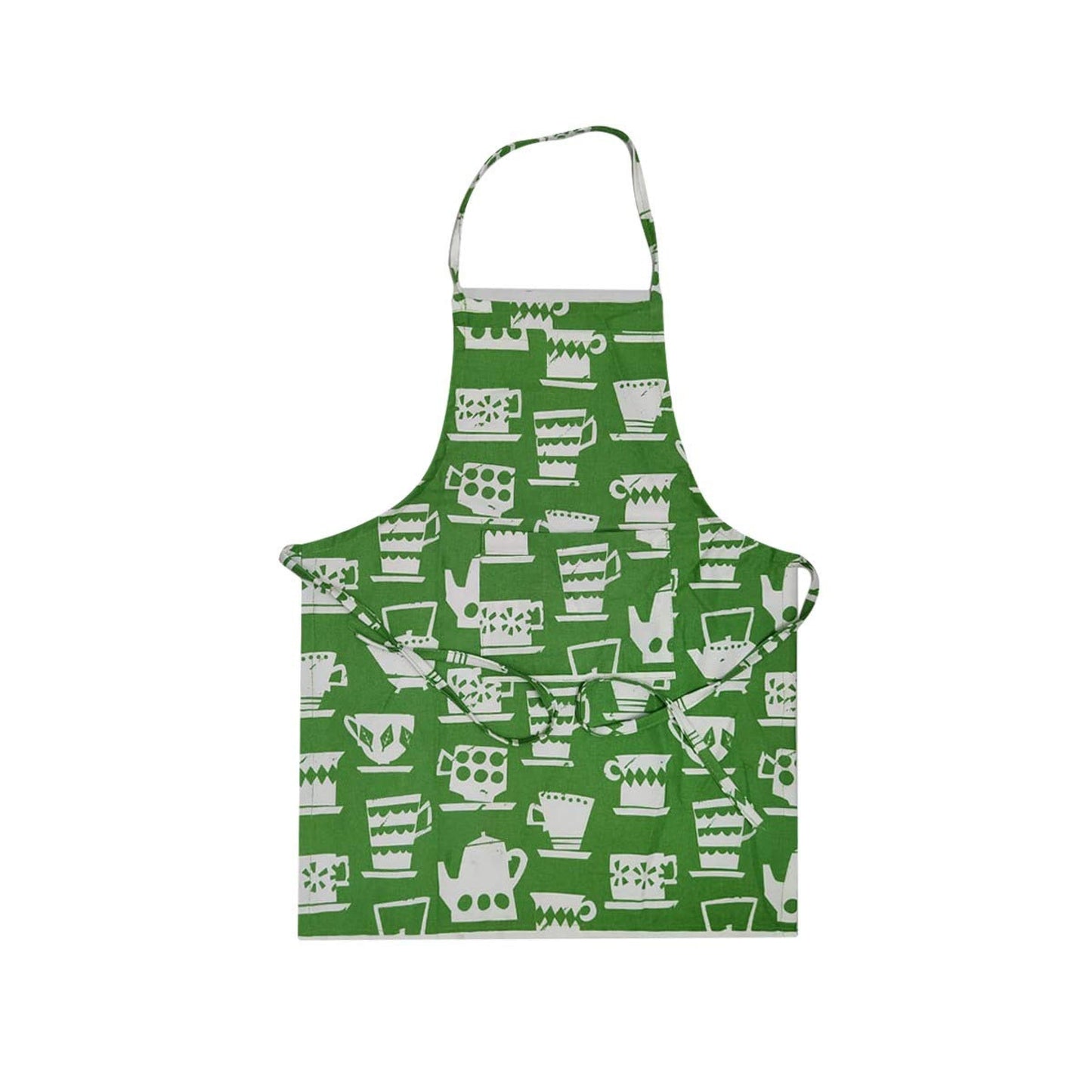 Pure Cotton Green Apron