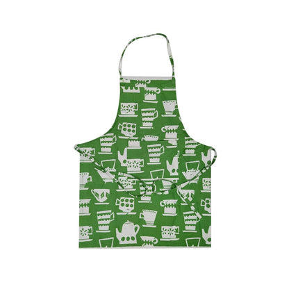 Pure Cotton Green Apron