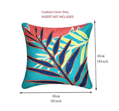 Blue Cushion Cover 18"x18"