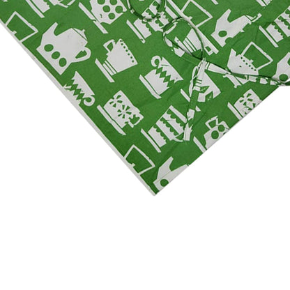 Pure Cotton Green Apron