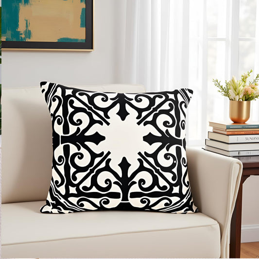 Black Cushion Cover 22"x22"