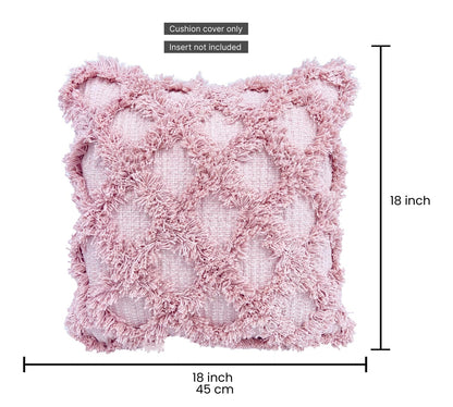 Pure Cotton Summer Pink Throw & Pink Cushion Cover