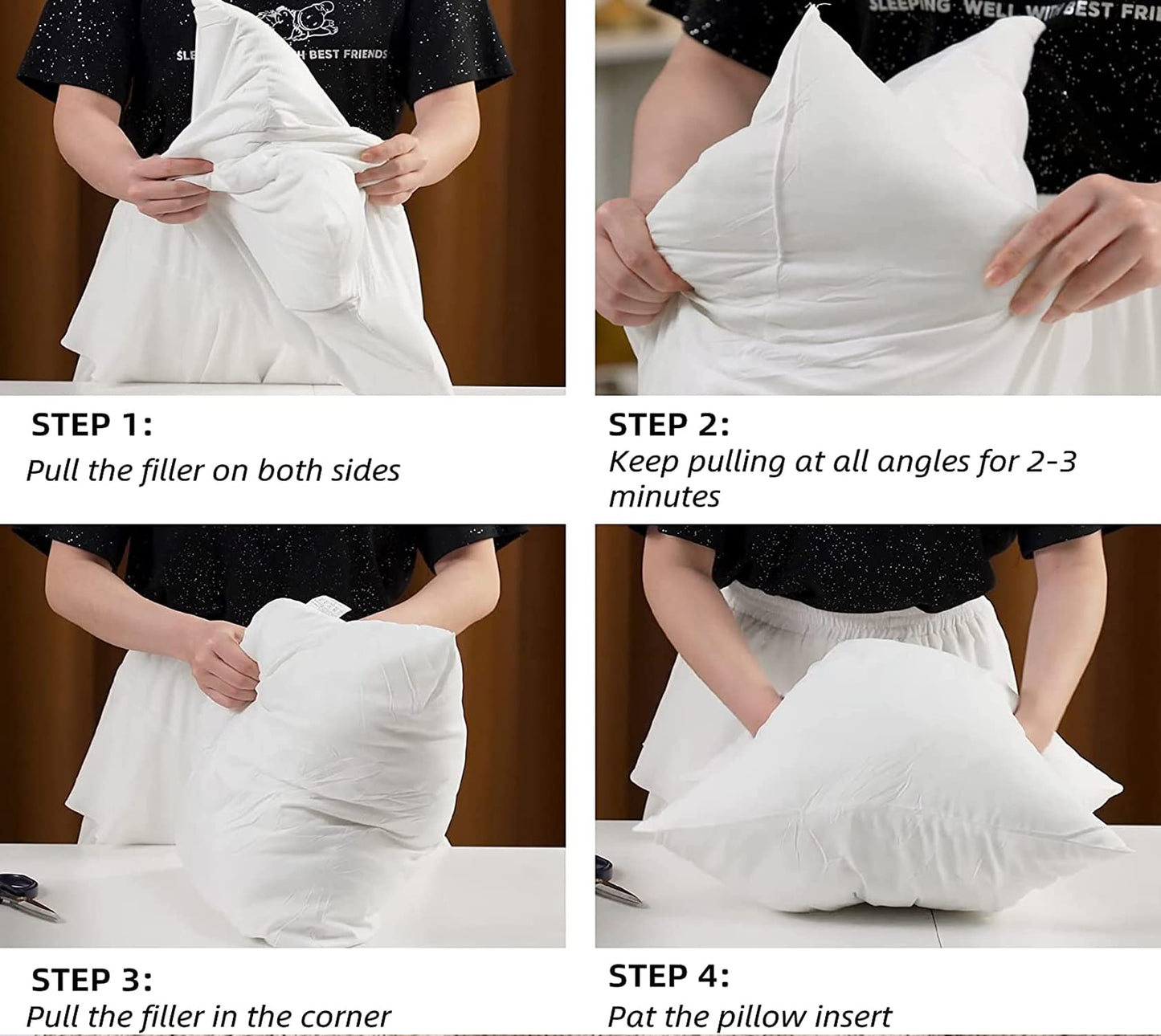 Cushion Filler 22x22 Inches - Pack of 2