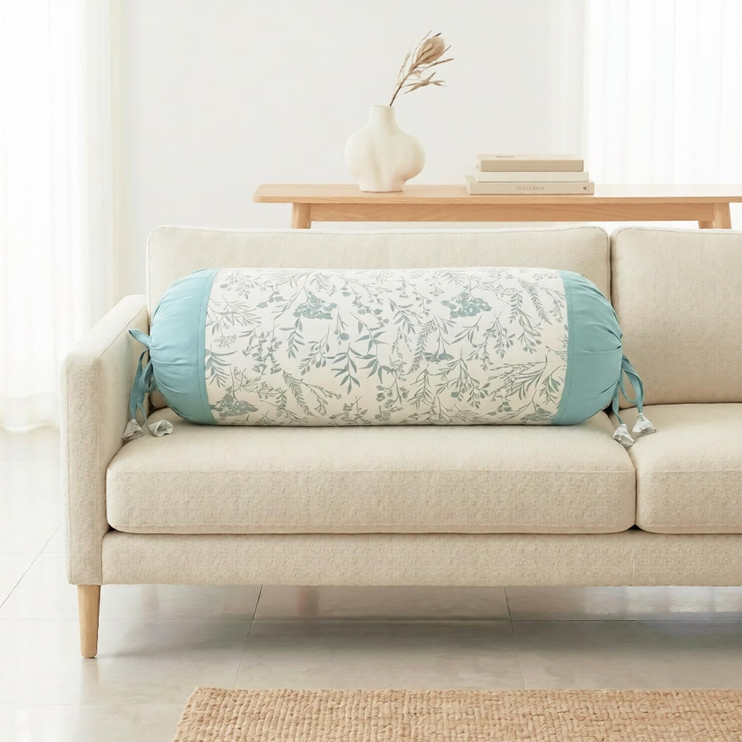 Red Multi Bolster Cover
